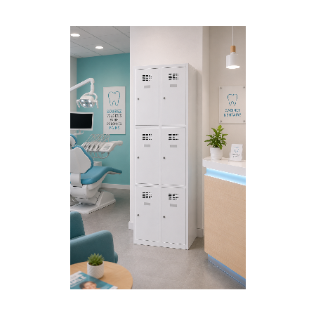 Vestiaire multicase 6 cases 40cm